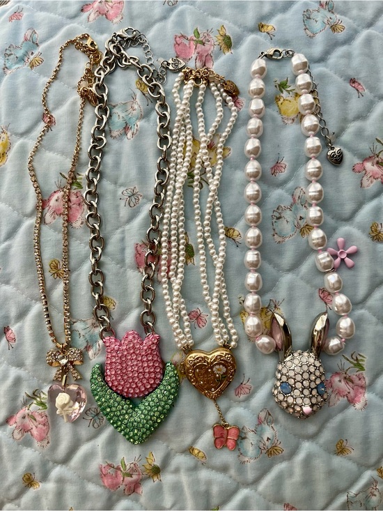 Betsey Johnson Jewelry - Betsey Johnson Necklace Set